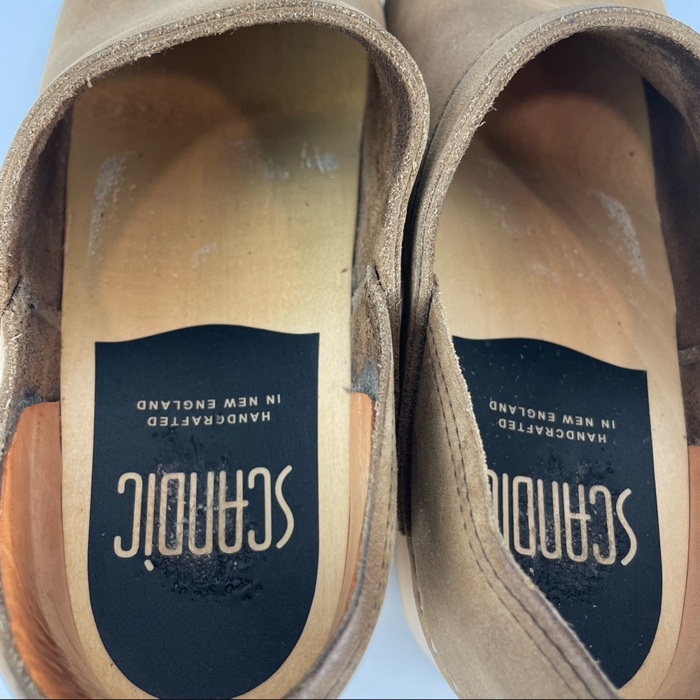 Brown Leather Clogs - image 13